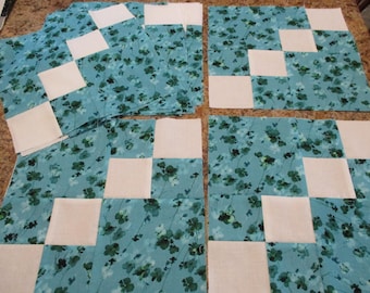 quilt blocks   unfinished quilt scrappy quilt blocks pieced quilt blocks set of 12 quilt blocks patchwork quilt blocks