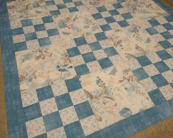 unfinished quilt top modern quilt top floral quilt top baby quilt top patchwork quilt top handmade quilt top lap quilt top