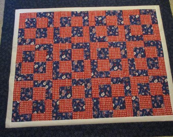 unfinished quilt top patriotic quilt top western country quilt top lap quilt top scrappy quilt