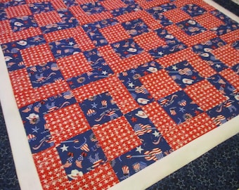 parte superior de colcha sin terminar, parte superior de colcha patriótica, parte superior de colcha de estilo western, parte superior de colcha para regazo, colcha de retazos