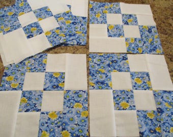 quilt blocks   unfinished quilt scrappy quilt blocks pieced quilt blocks set of 12 quilt blocks patchwork quilt blocks
