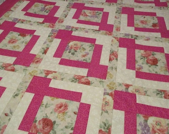 unfinished quilt top modern quilt top floral quilt top baby quilt top patchwork quilt top handmade quilt top lap quilt top