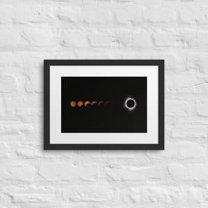 Voyage vers les ténèbres - Impression photographique Eclipse