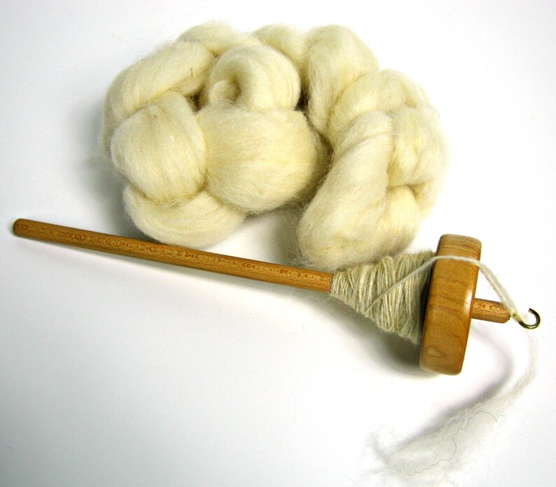 Beginner Drop Spindle Starter Kit 2 oz Etsy