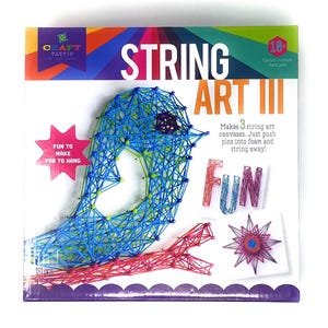 DIY String Art Kit: Craft-tastic Fun for Kids & Adults