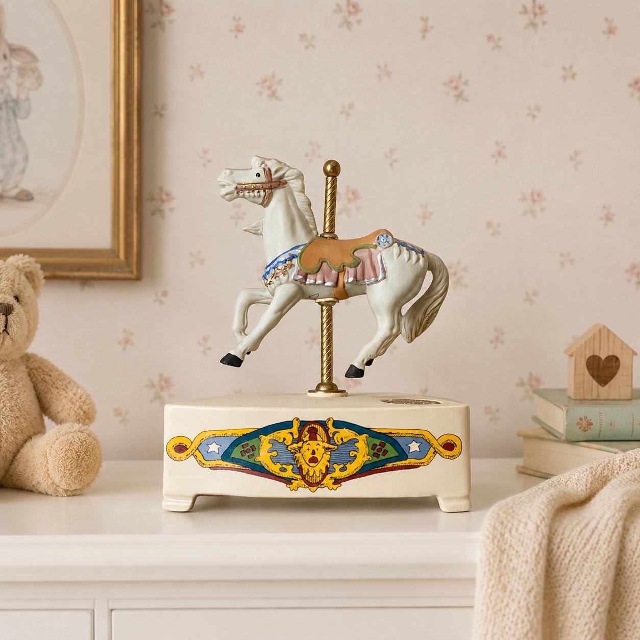 トビン ・ フレイリー ・ カルーセル　オルゴール② Tobin Fraley Carousel Music Box - Etsy