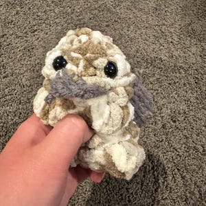 Crochet Plush Platypus: Soft toy or can be a knick knack