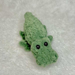 Crochet Alligator Plush Stuffed Animal