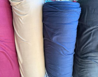 Antipilling polarfleece: effen, 60 inch breed, op maat gesneden