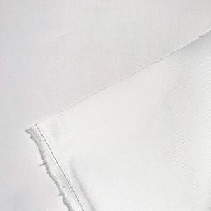 Woven Terry Dobby Twill Medium-Weight with Stretch - Cotton Tencel Poly blend | 50&quot; wide Sold by the Yard for Clothing and Bags
