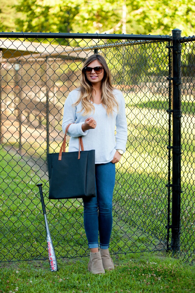 Black Tailgate Tote
