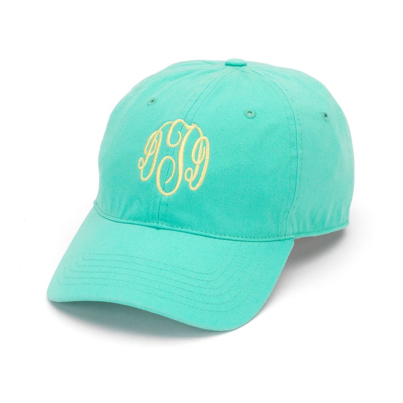 Baseballstyle Cap in Mint Green Etsy
