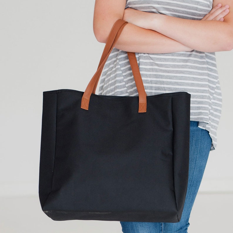 Black Tailgate Tote