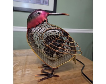 Deco Breeze Hummingbird Figurine Metal Fan Model DBF0261 120 VAC 60 Hz 15W 10.5"