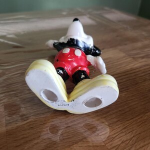 Vintage 5in Walt Disney Productions Mickey Mouse Ceramic Figurine Japan c1970s image 5
