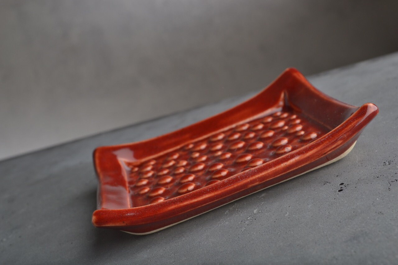 Soap Dish Jewelry Holder Candy Dish Symmetrical Pottery Etsy