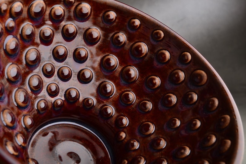 Symmetrical Pottery Dottie Shaving Bowl - Thumbnail 3