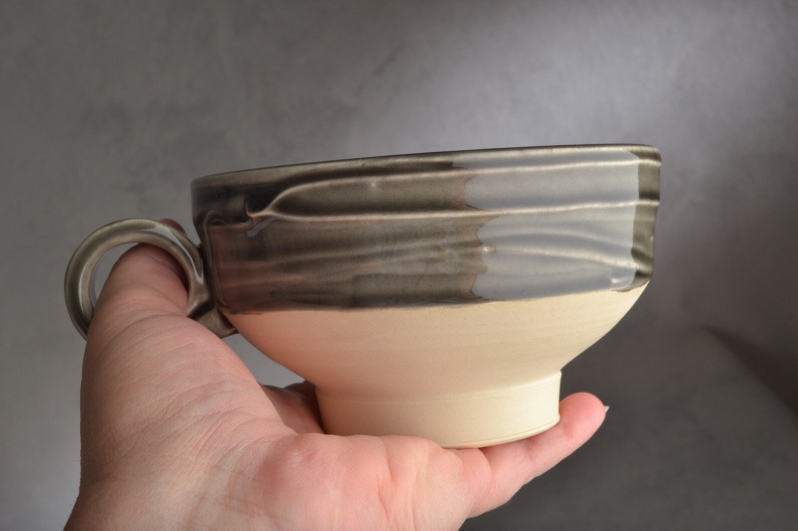 Dottie Shaving Bowl Made to Order Chawan Dottie Clear Black Etsy