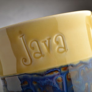 Coffee Mug, Coffee Cup, Tea Cup, Starry Night, Ready To Ship, Mug by Symmetrical Pottery image 7