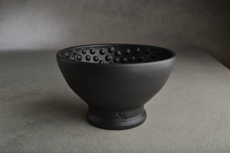 Symmetrical Pottery Dottie Shave Lather Bowl