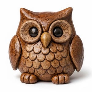 ceramic owl model, ceramic owl sculpture, decorative owl, handmade ceramic, ceramic 3d model, digital download