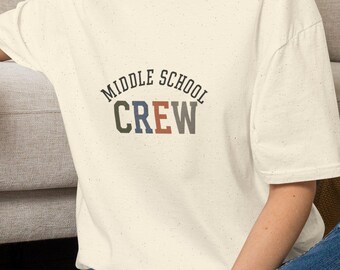 Middle School Crew T-Shirt | School Spirit Crew Tee