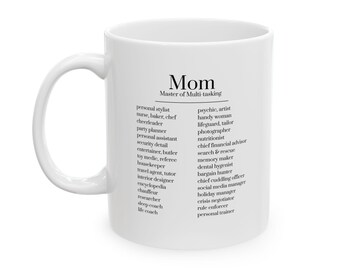 Mom Master of Multi-tasking Mug | Ceramic Coffee Tea Cup