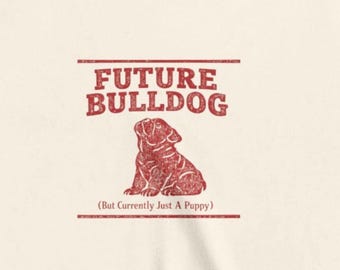 Future Bulldog Youth Tee | Puppy Mascot, School Spirit, Athletic Logo