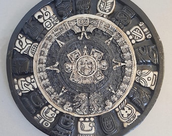 アステカ暦の太陽の石の彫刻の壁の庭の芸術の装飾彫刻メキシコの工芸品 