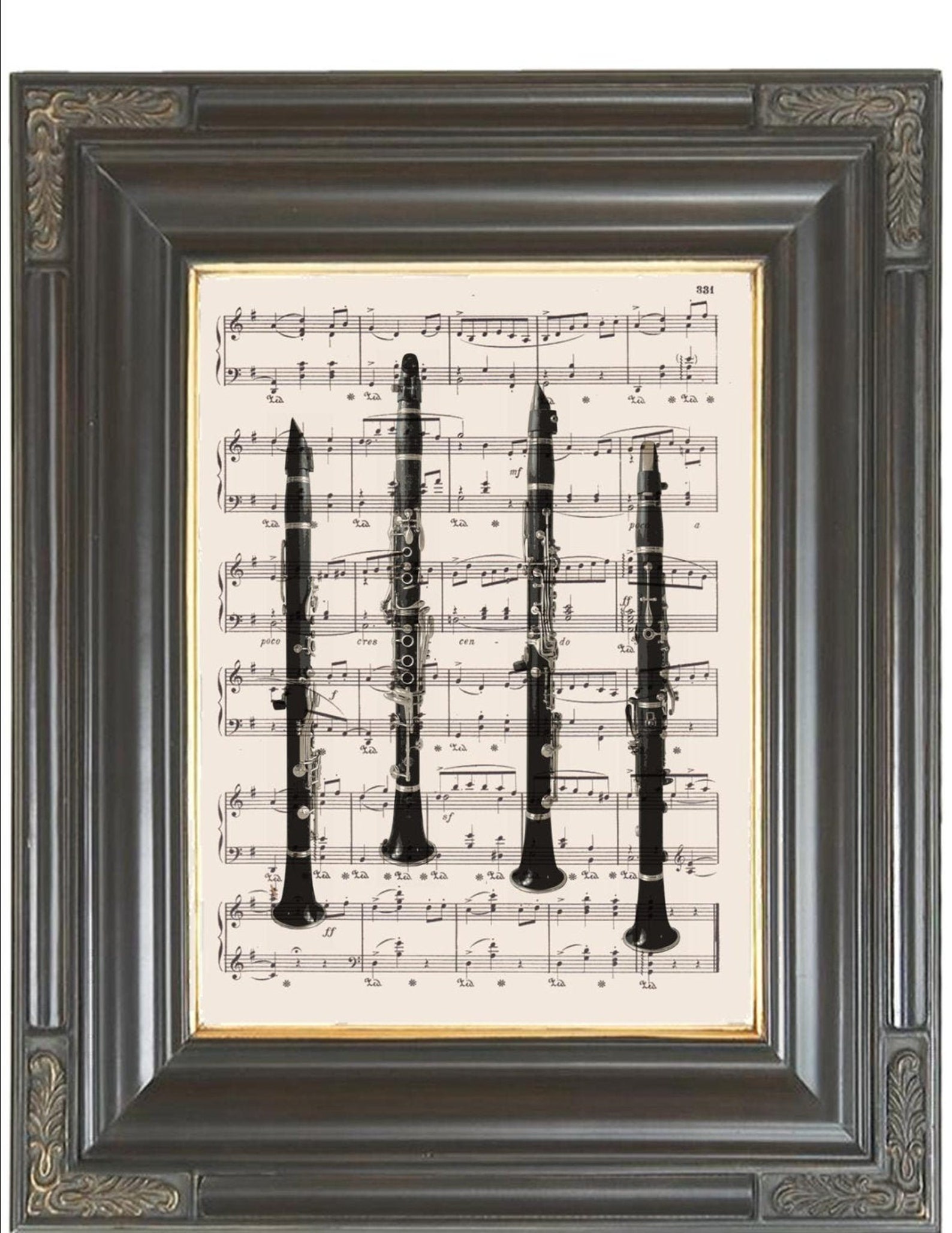 Print on Music or Dictionary Art Print Wall Art Etsy