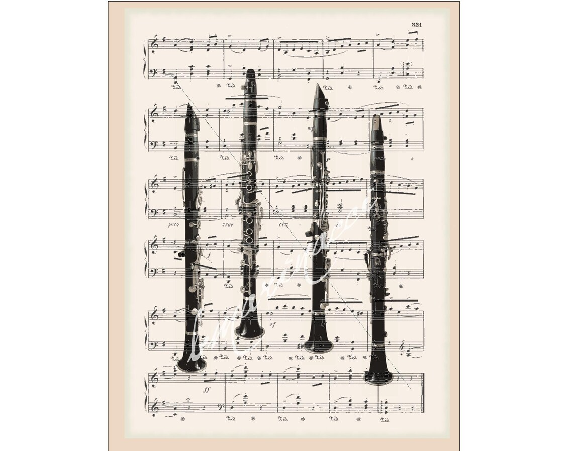 Print on Music or Dictionary Art Print Wall Art Etsy