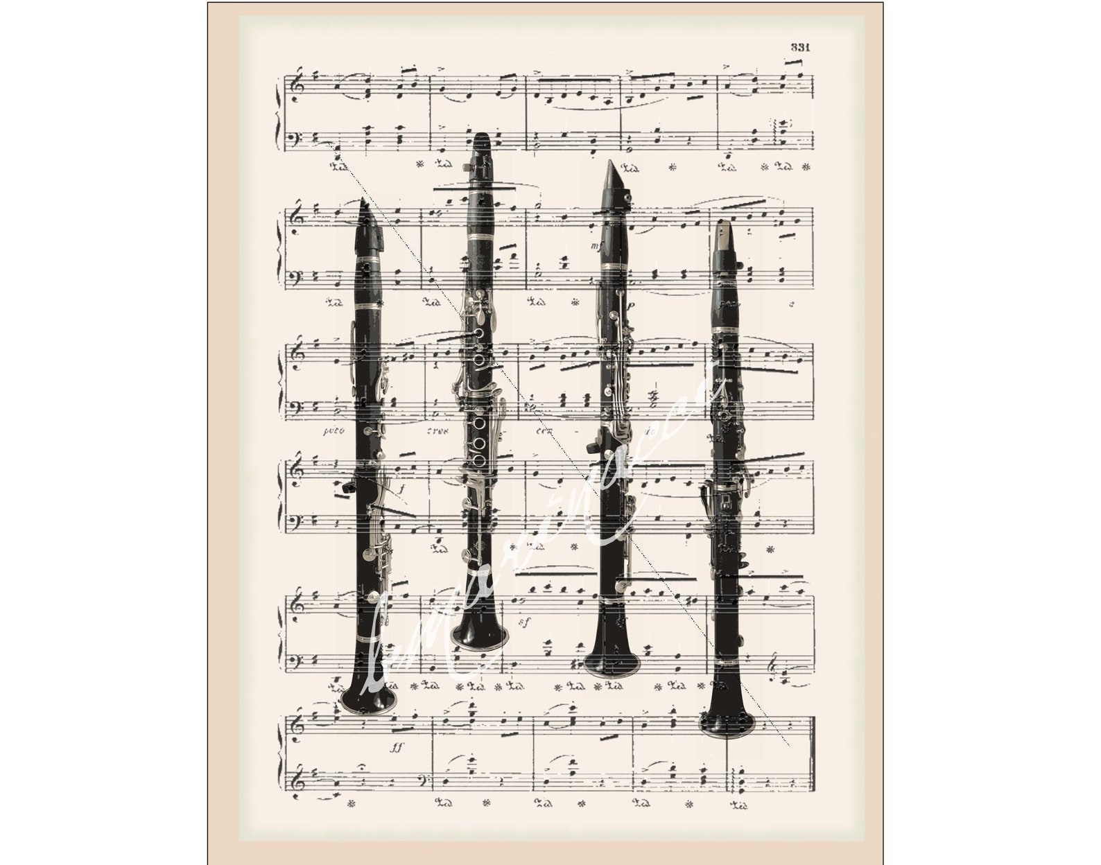 Print on Music or Dictionary Art Print Wall Art Etsy