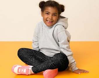 Spinnennetz-Kinder-Leggings