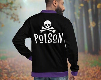 Purple Poison Unisex Bomber Jacket