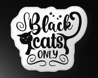 Black Cats Custom-shaped pillow