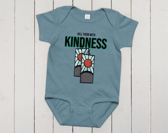 Kill Them with Kindness - Anime Baby Jersey Body