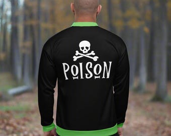 Green Poison Unisex Bomber Jacket