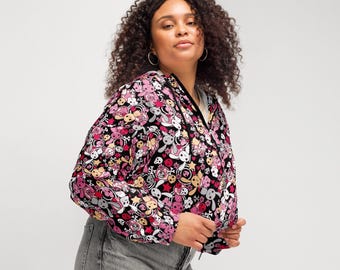 Chaos Bunny Women’s cropped windbreaker