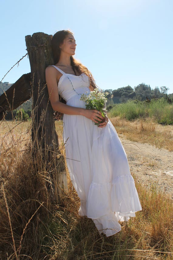 wildflower wedding dress