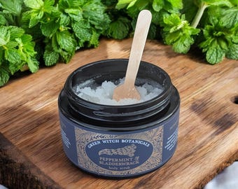 Peeling do ciała z miętą pieprzową i morszczynem pęcherzykowatym.