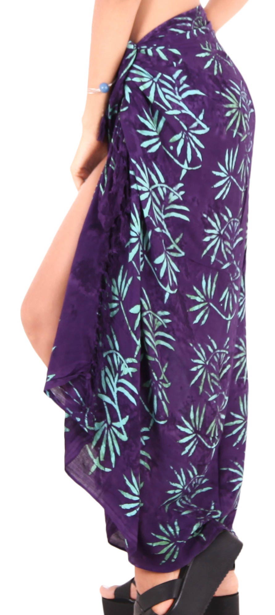 purple bathing suit cover up