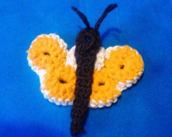 Crochet pdf Pattern Butterfly instant download