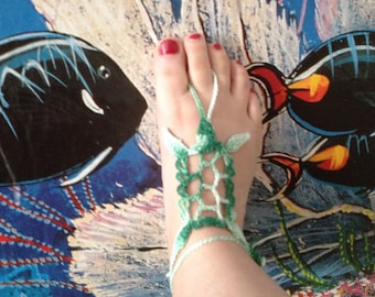 PDF Pattern Turtle Barefoot Sandals PDF Pattern instant download