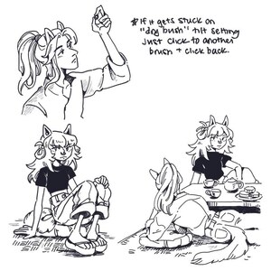 Pennelli Procreate | Fumetto