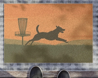 Felpudo para perros Disc Golf – Felpudo de bienvenida Disc Golf