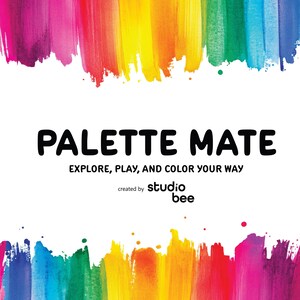 Palette Mate: Palette Journal and Coloring Companion Book