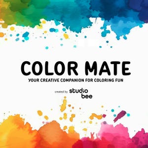 Color Mate: Pattern Practice Coloring Companion Book - Explore, Play and Color Your Way