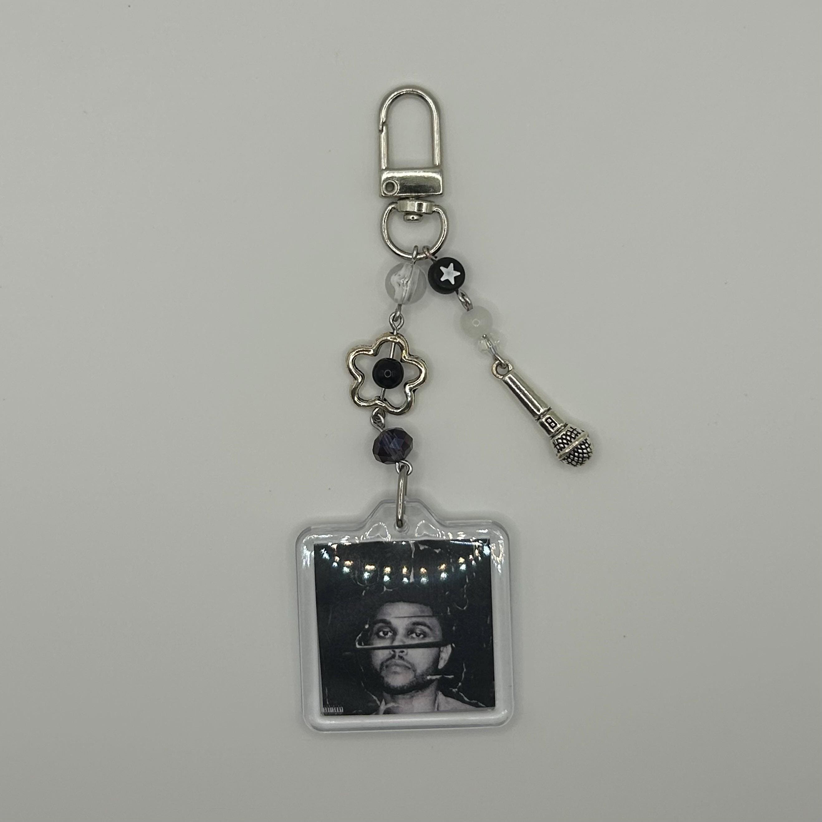 The Weeknd Inspired Album Keychain | Double Sided | Beaded Charm, XO ...