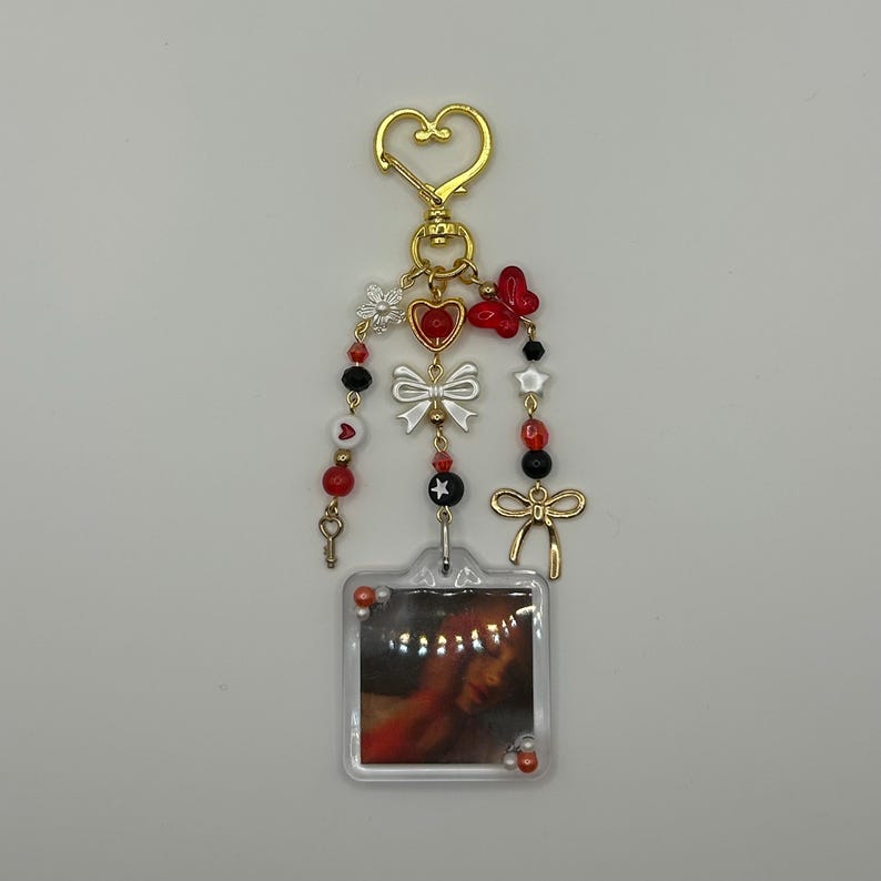 Ariana Grande Inspired Album Keychain | Beaded Y2K Bag Charm, Eternal ...