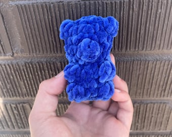 Orsetto gommoso all'uncinetto, peluche all'uncinetto